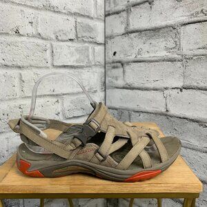 Merrell Siren Avin Brindle Sandals Women 8 Tan Beach Sport Walking Comfort Shoes